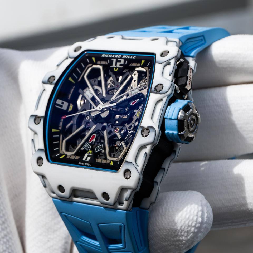 Richard Mille RM35-03 Rafael Nadal Blue Titanium Skeleton Watch 🎾