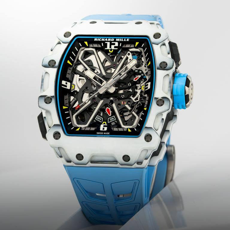 Richard Mille RM35-03 Rafael Nadal Blue Titanium Skeleton Watch 🎾