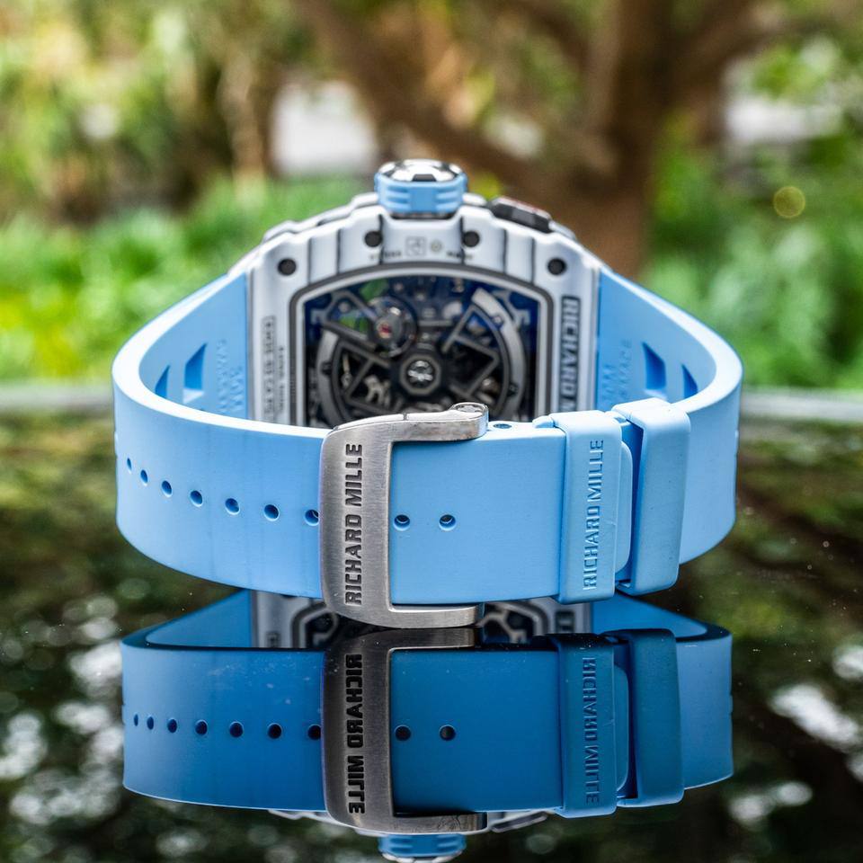 Richard Mille RM35-03 Rafael Nadal Blue Titanium Skeleton Watch 🎾