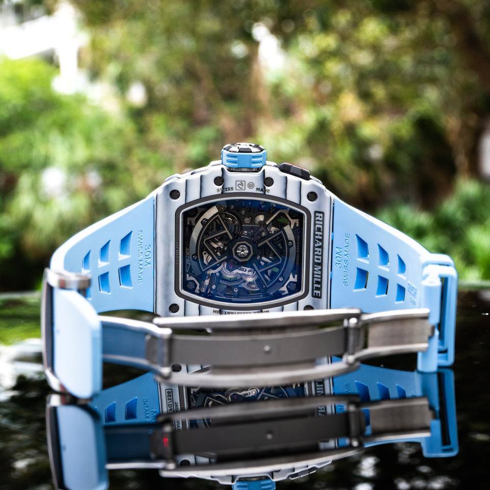 Richard Mille RM35-03 Rafael Nadal Blue Titanium Skeleton Watch 🎾