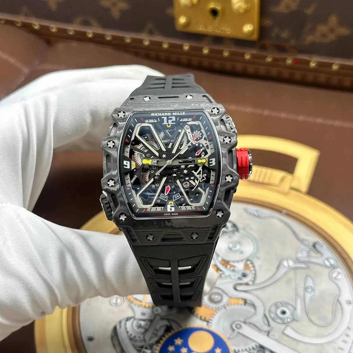 Richard Mille RM35-03 Rafael Nadal Blue Titanium Skeleton Watch 🎾