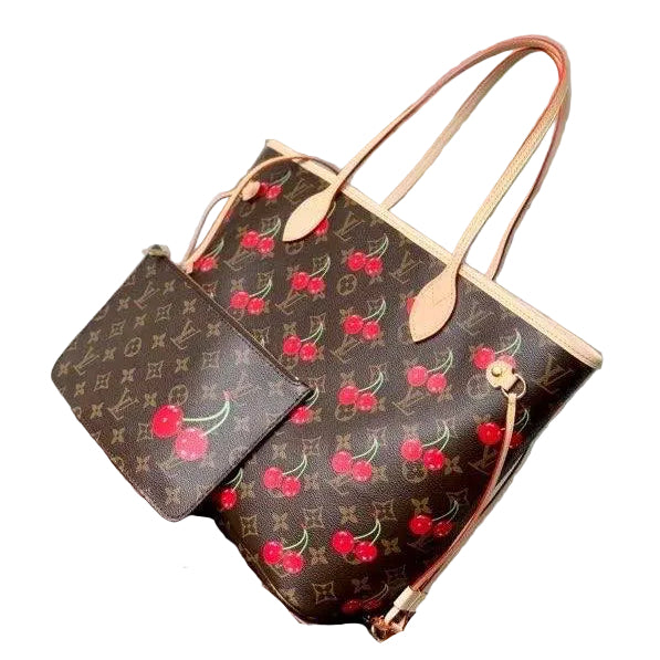 Louis Vuitton Monogram Cerises Neverfull Tote Bag 🍒👜✨