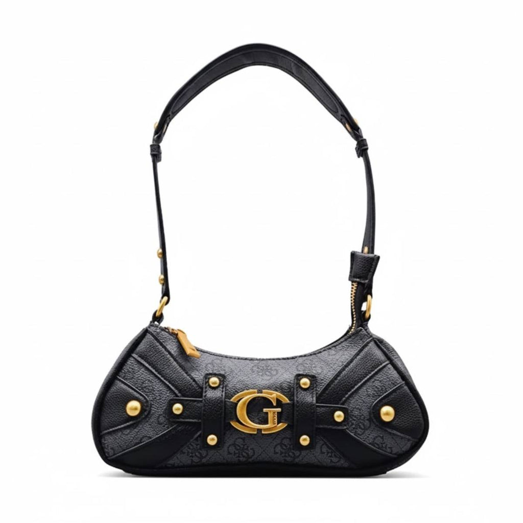 GUESS Brown & Black Logo Bag 👜🖤