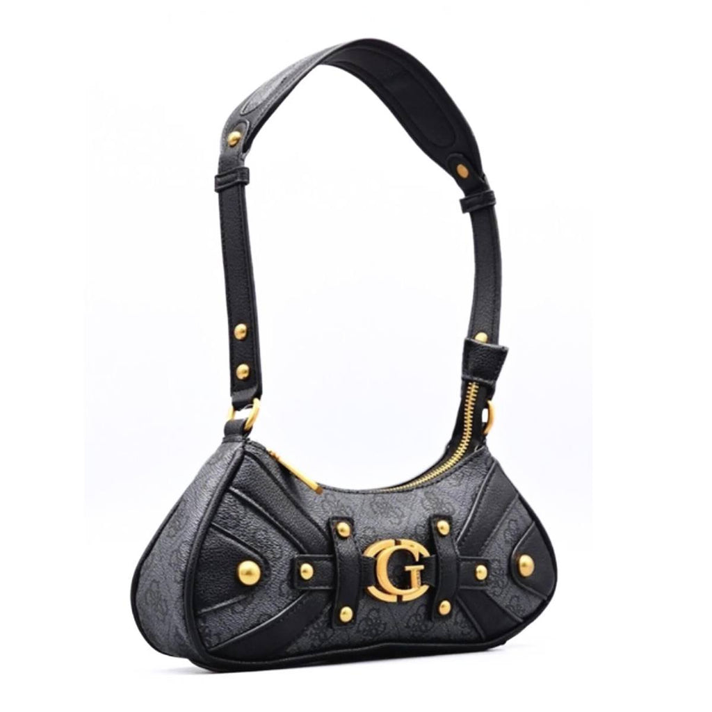 GUESS Brown & Black Logo Bag 👜🖤
