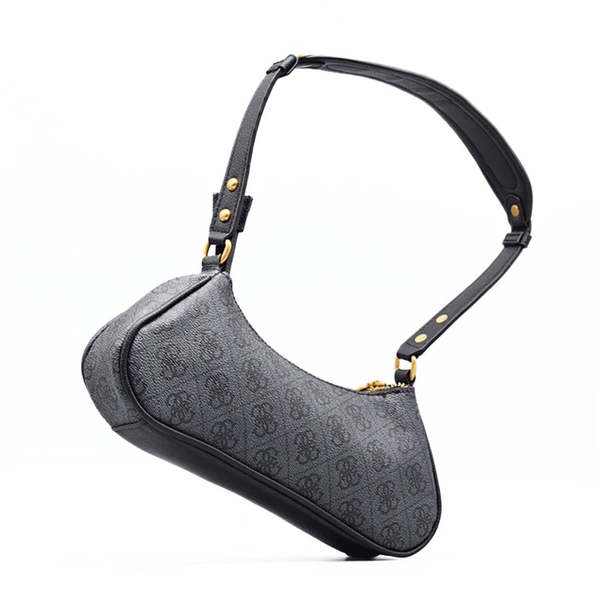 GUESS Brown & Black Logo Bag 👜🖤