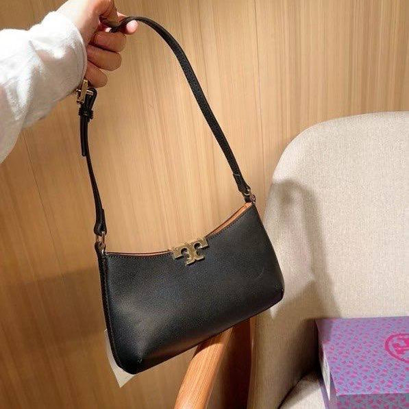 Tory Burch Color-Block Bag 🧡🤍🖤 Beige Accent