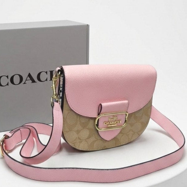 Coach White Interwoven Mirror Bag 🤍👜