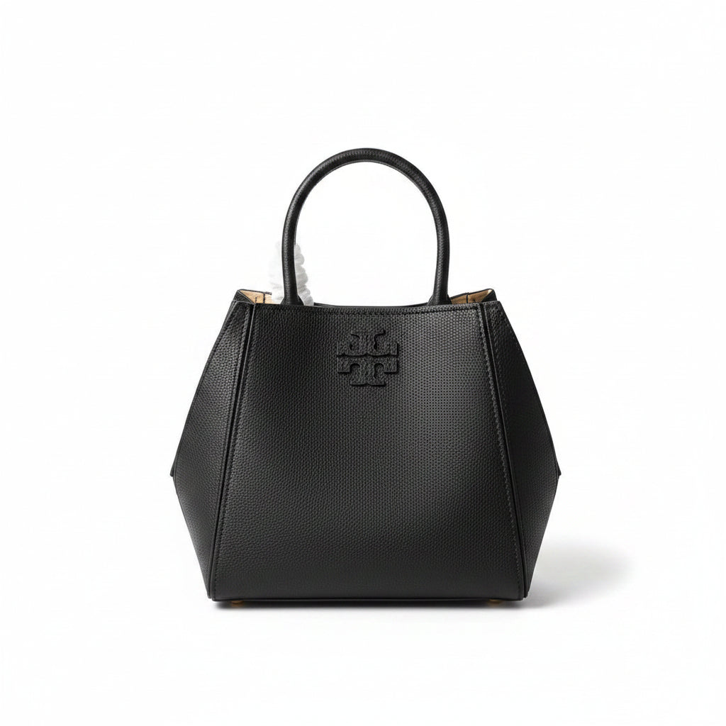 Tory Burch Chic Satchel 👜 in Black, Beige, Brown, White 🤍