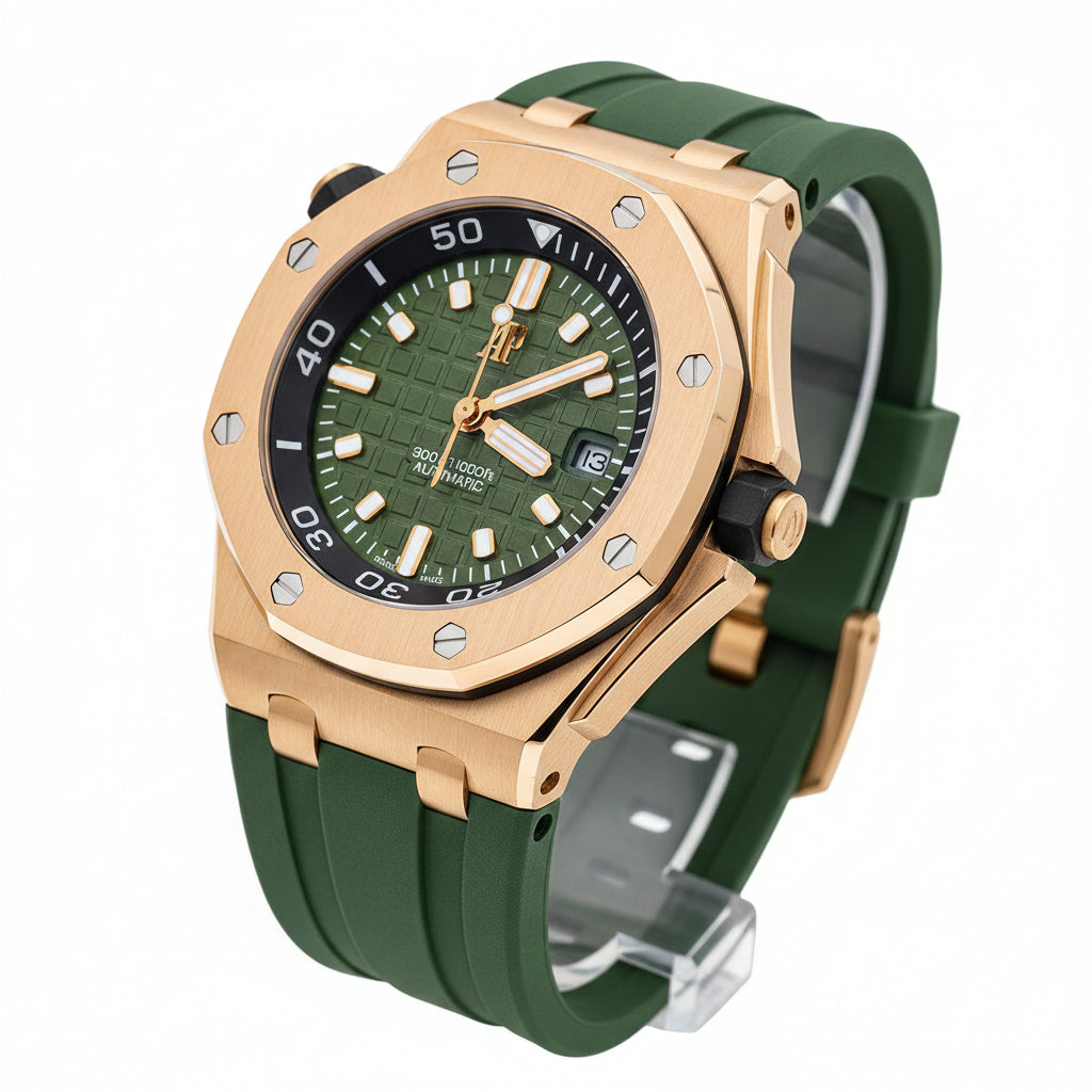 Audemars Piguet Blue Automatic Men's Watch ⌚🔵