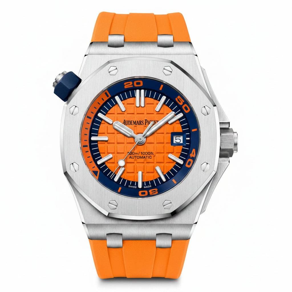 Audemars Piguet Blue Automatic Men's Watch ⌚🔵