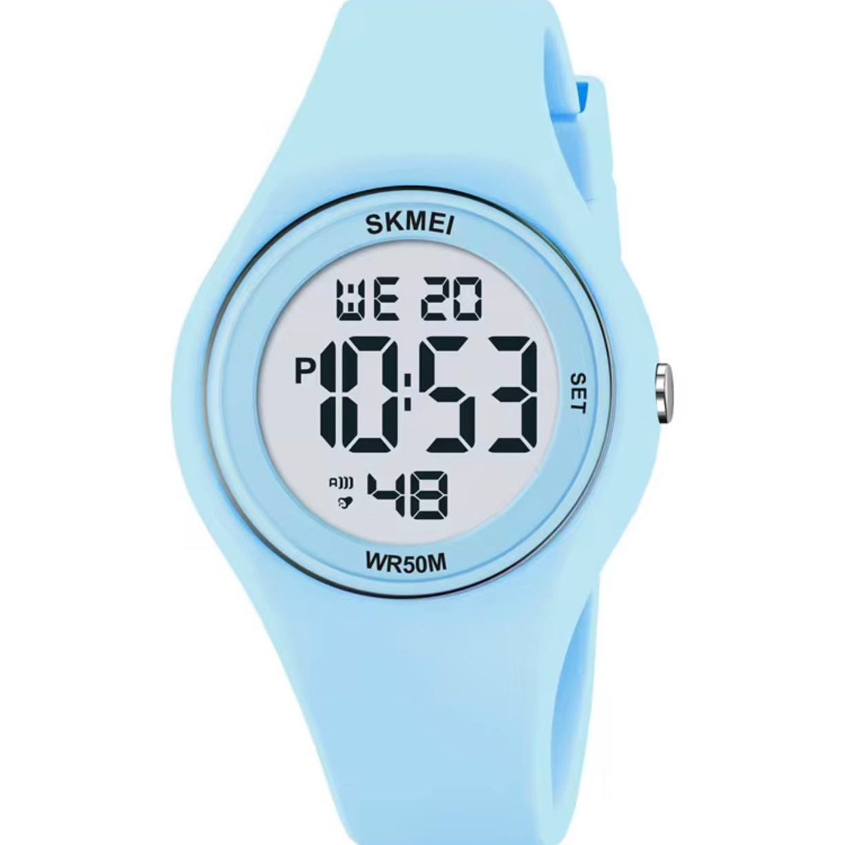 SKMEI Minimalist Waterproof Digital Sports Watch ⌚️🖤💦