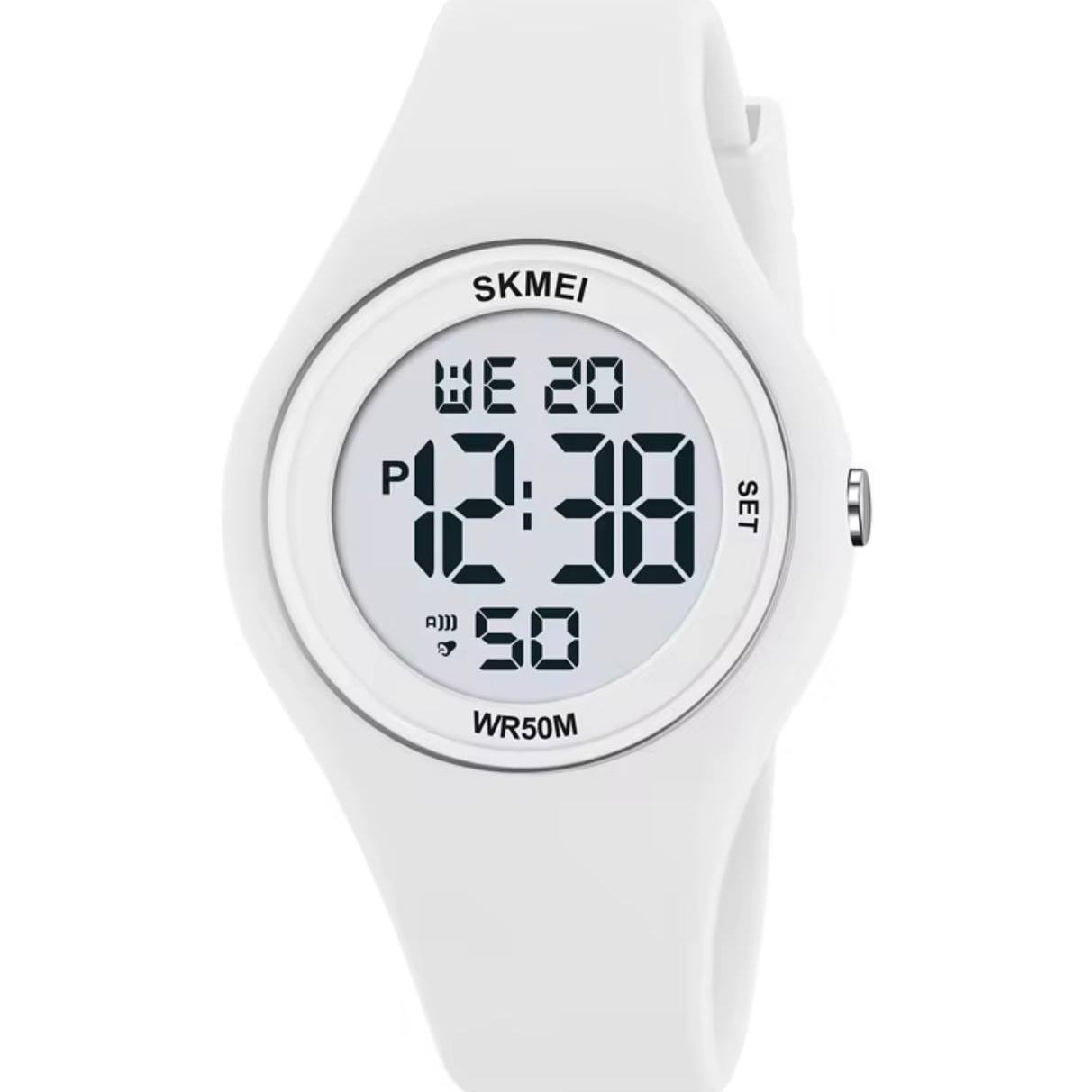 SKMEI Minimalist Waterproof Digital Sports Watch ⌚️🖤💦