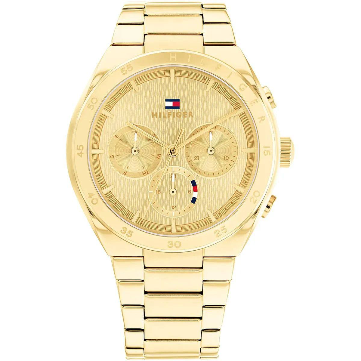 Tommy Hilfiger Gold-Tone Men's Watch ⌚🌟