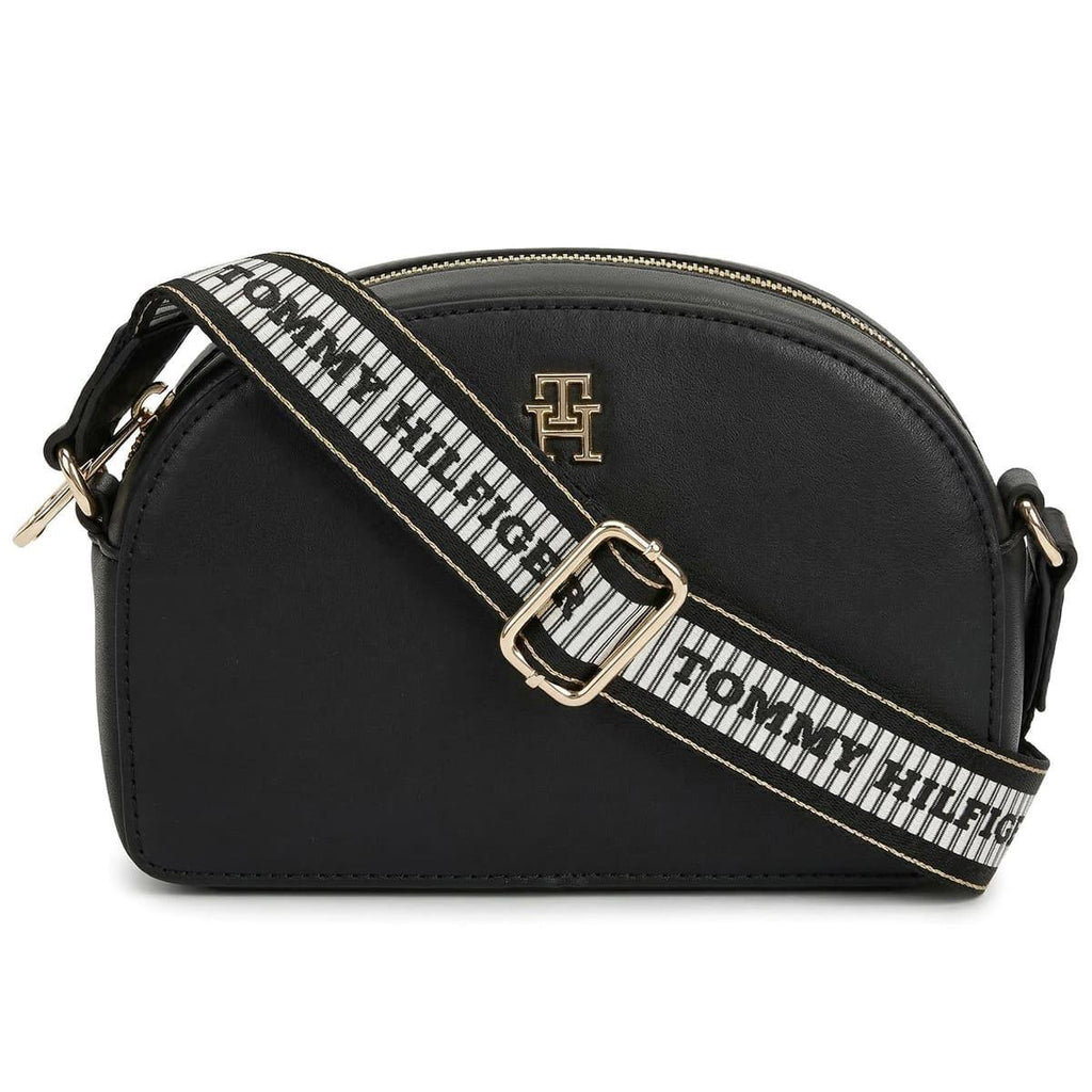 Tommy Hilfiger Logo Strap Crossbody Bag with Gold-Tone Hardware 👜✨