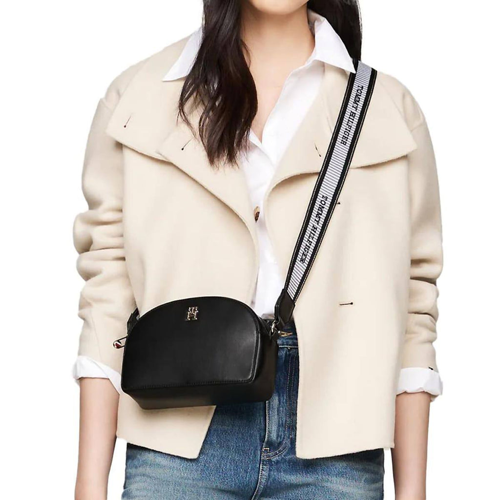 Tommy Hilfiger Logo Strap Crossbody Bag with Gold-Tone Hardware 👜✨