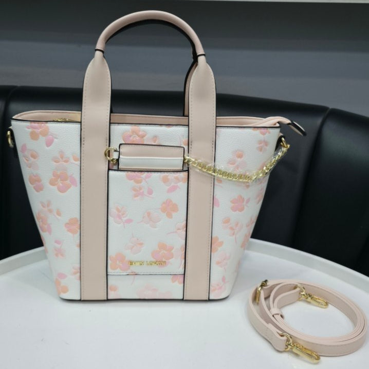 Emily Loran Floral Handbag with Matching Card Holder 🌸👜