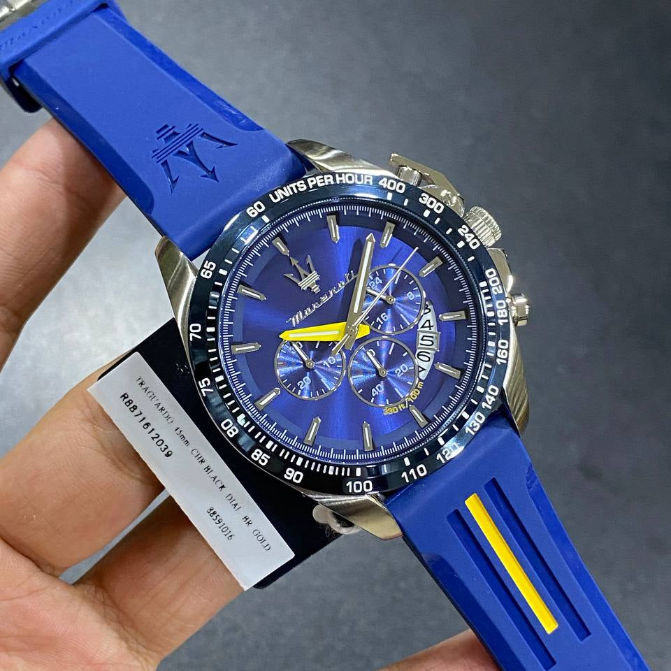 Maserati Traguardo Chronograph with Vibrant Yellow Dial