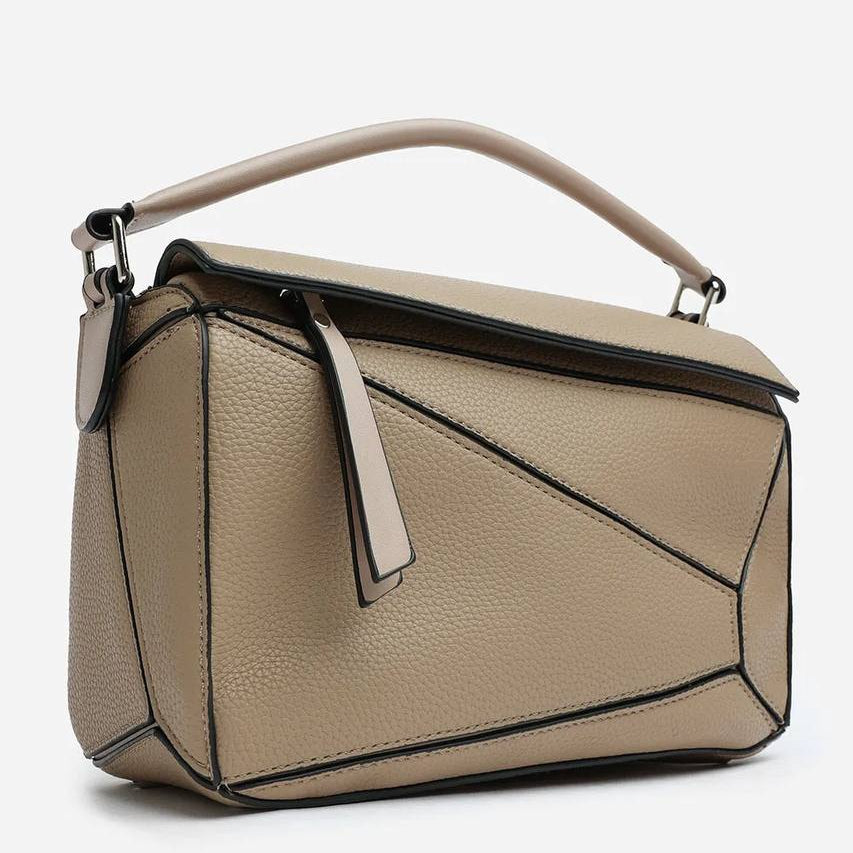 Loewe Puzzle Leather Bag in Elegant White