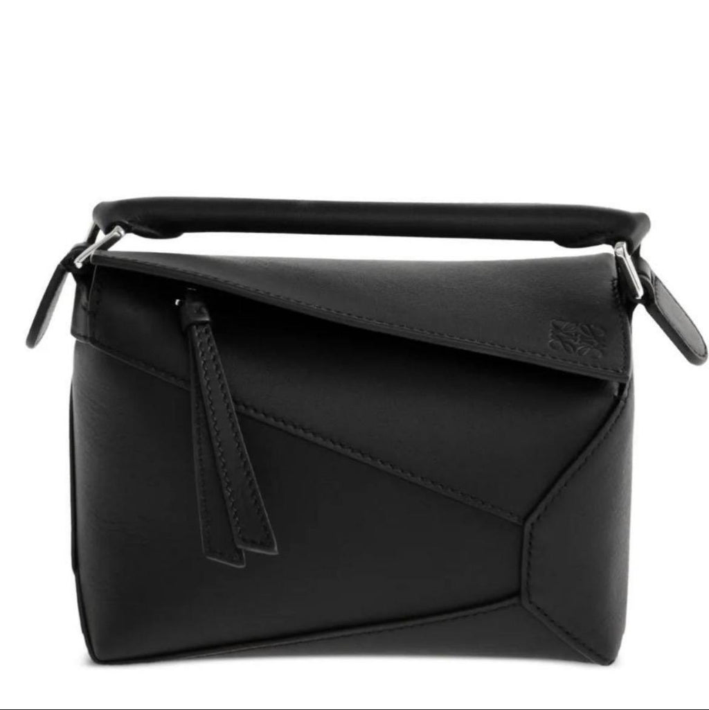 Loewe Puzzle Leather Bag in Elegant White