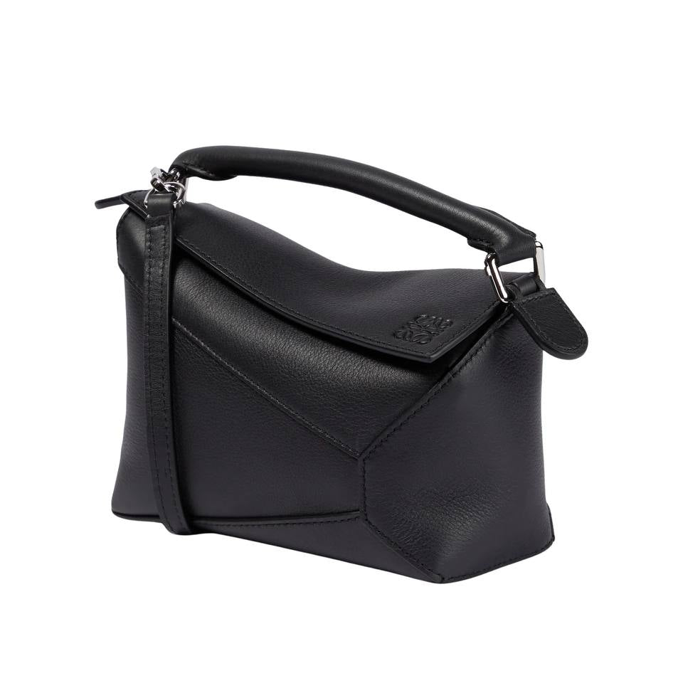 Loewe Puzzle Leather Bag in Elegant White