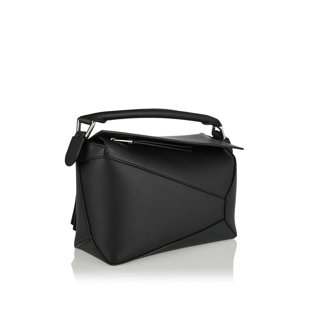 Loewe Puzzle Leather Bag in Elegant White