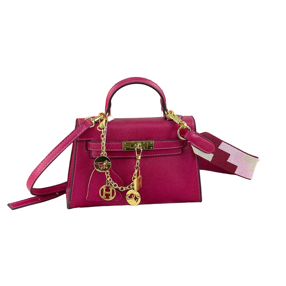 Hermès: Orange Pop Bag 🍊💖🖤 Classic Elegance