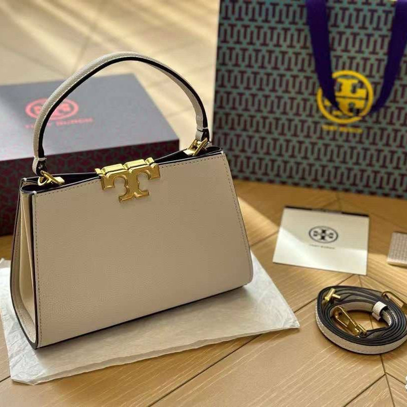 Tory Burch: Chic Black & Beige Crossbody 🖤👜✨