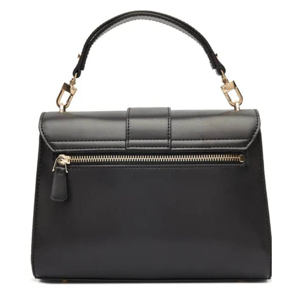 Guess Signature Flap Handbag with Gold Tone Hardware 👜✨