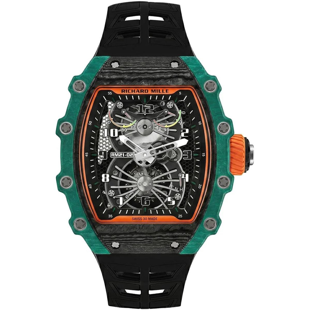 Richard Mille RM21-02 Tourbillon Aerodyne Carbon Composite Watch 🏎️⌚