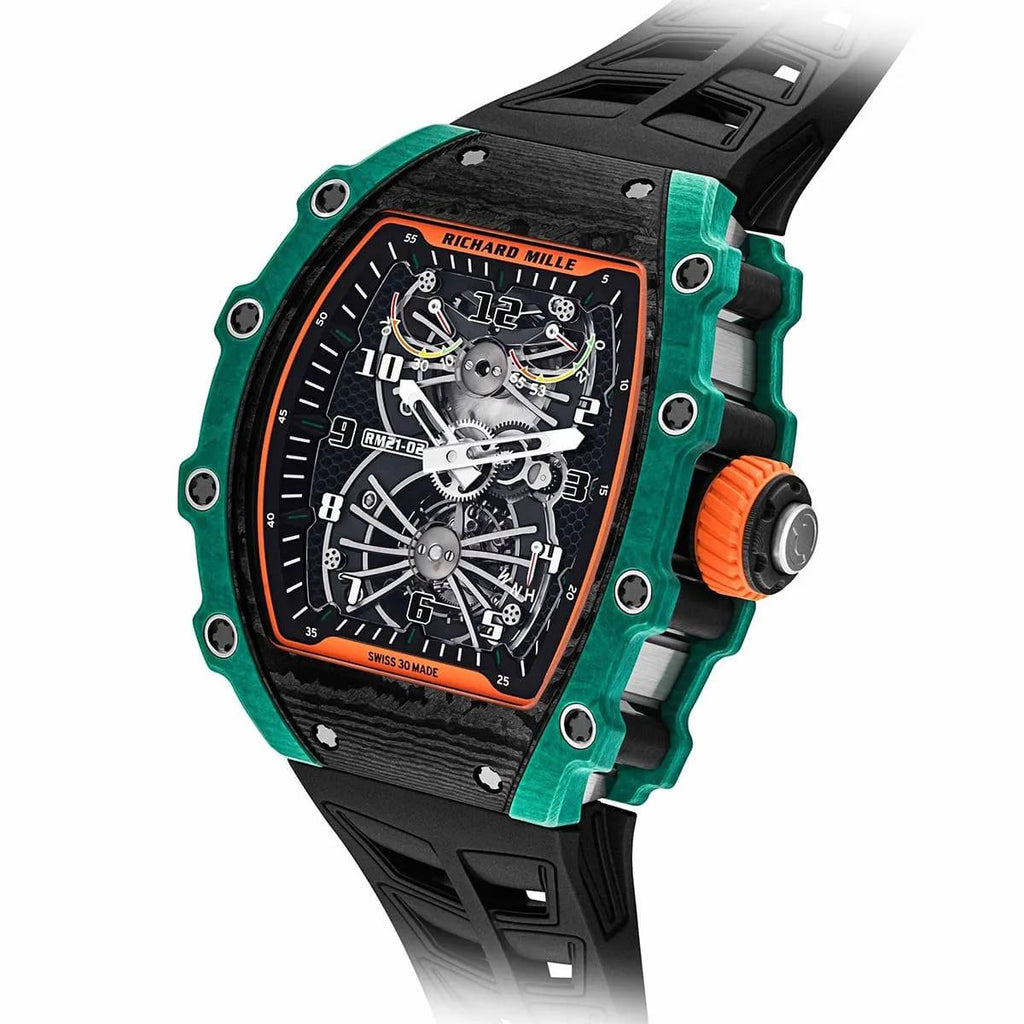 Richard Mille RM21-02 Tourbillon Aerodyne Carbon Composite Watch 🏎️⌚