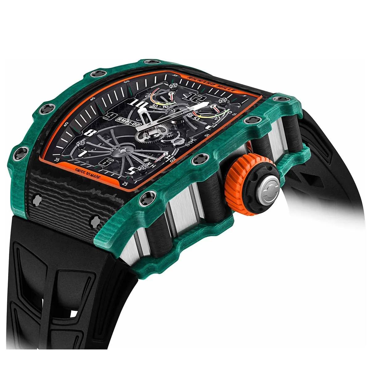 Richard Mille RM21-02 Tourbillon Aerodyne Carbon Composite Watch 🏎️⌚