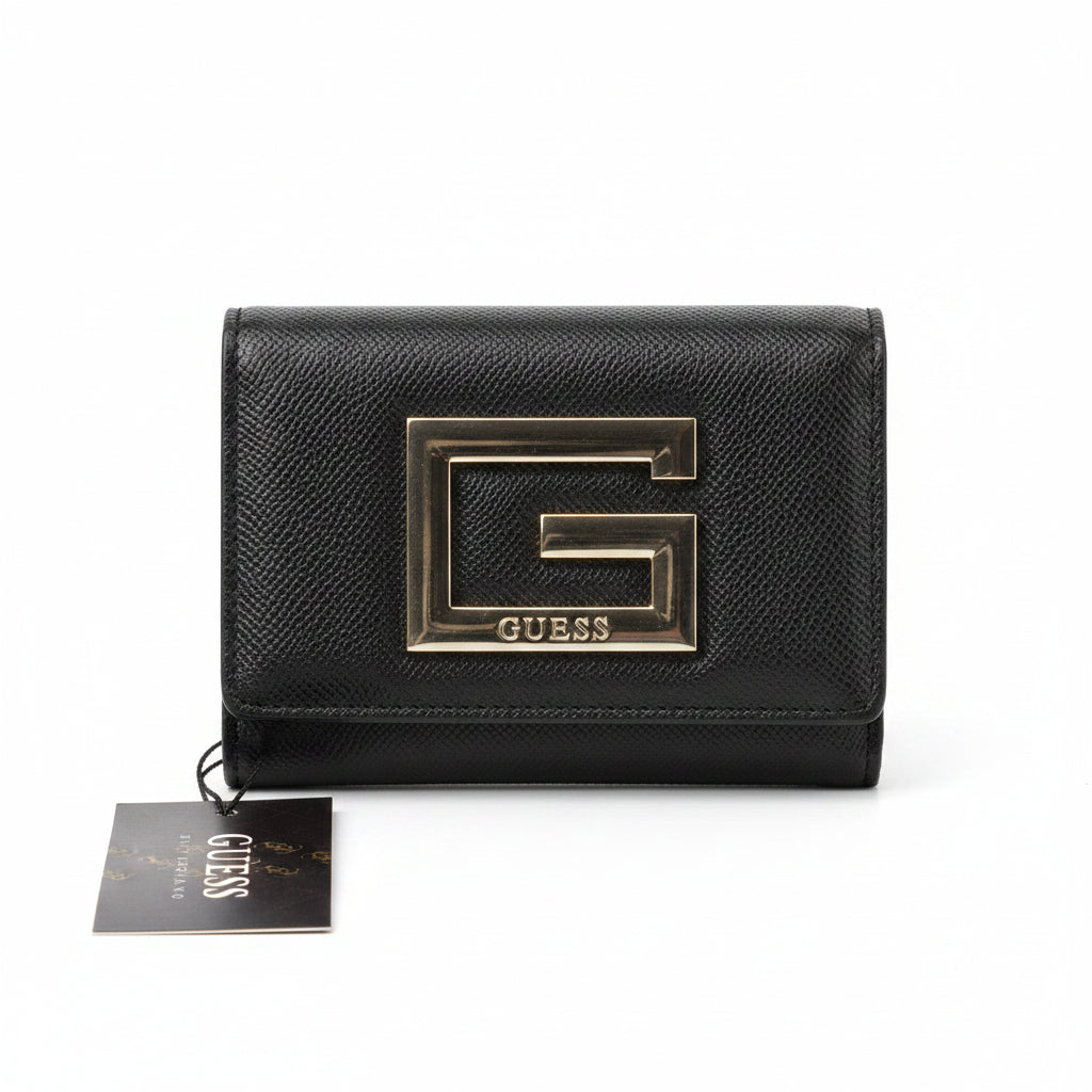 Guess Signature Logo Bi-Fold Wallet