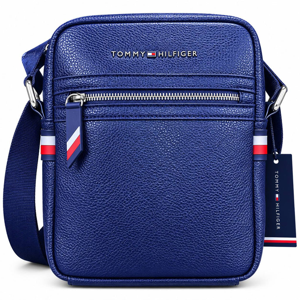 Tommy Hilfiger Textured Faux Leather Crossbody Bag