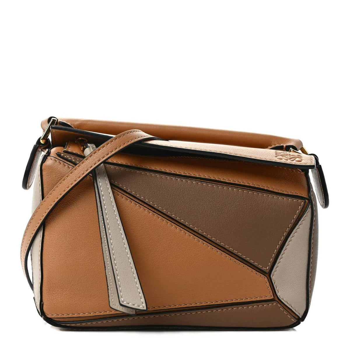 Loewe Puzzle Geometric Leather Handbag