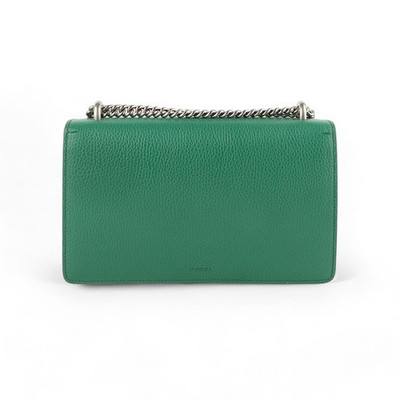 Gucci Dionysus Leather Chain Wallet with Tiger Head Closure