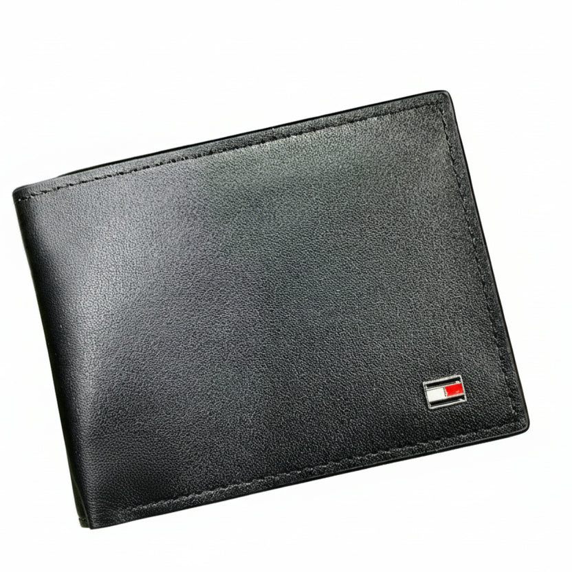 Tommy Hilfiger Men's Leather Wallet 💼👨🤎