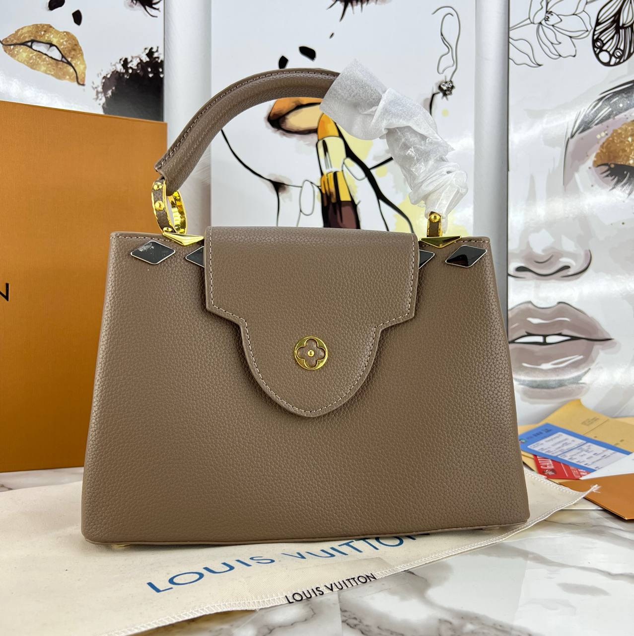 LV Monogram Handbag 👜✨ Iconic Style