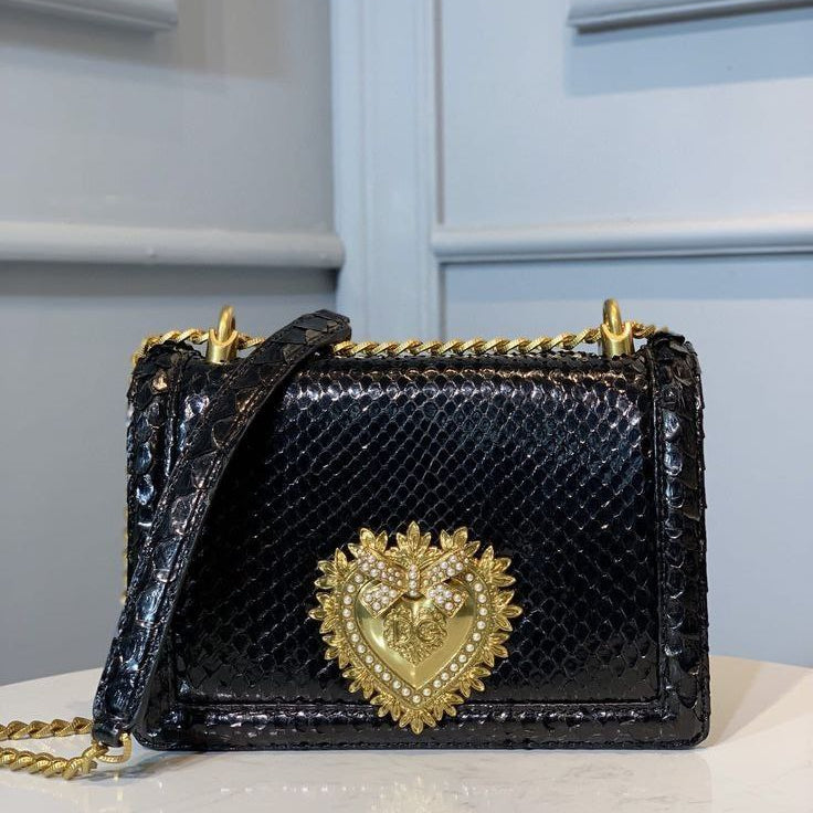 DG Gold Accent Bag 👜✨ Chic Clutch