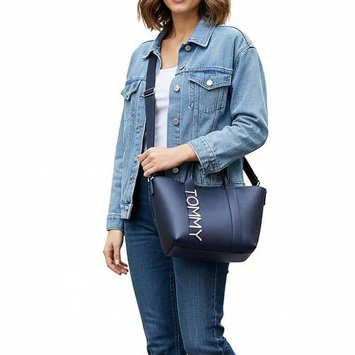 Tommy Jeans Signature Logo Tote Bag with Detachable Strap 👜✨