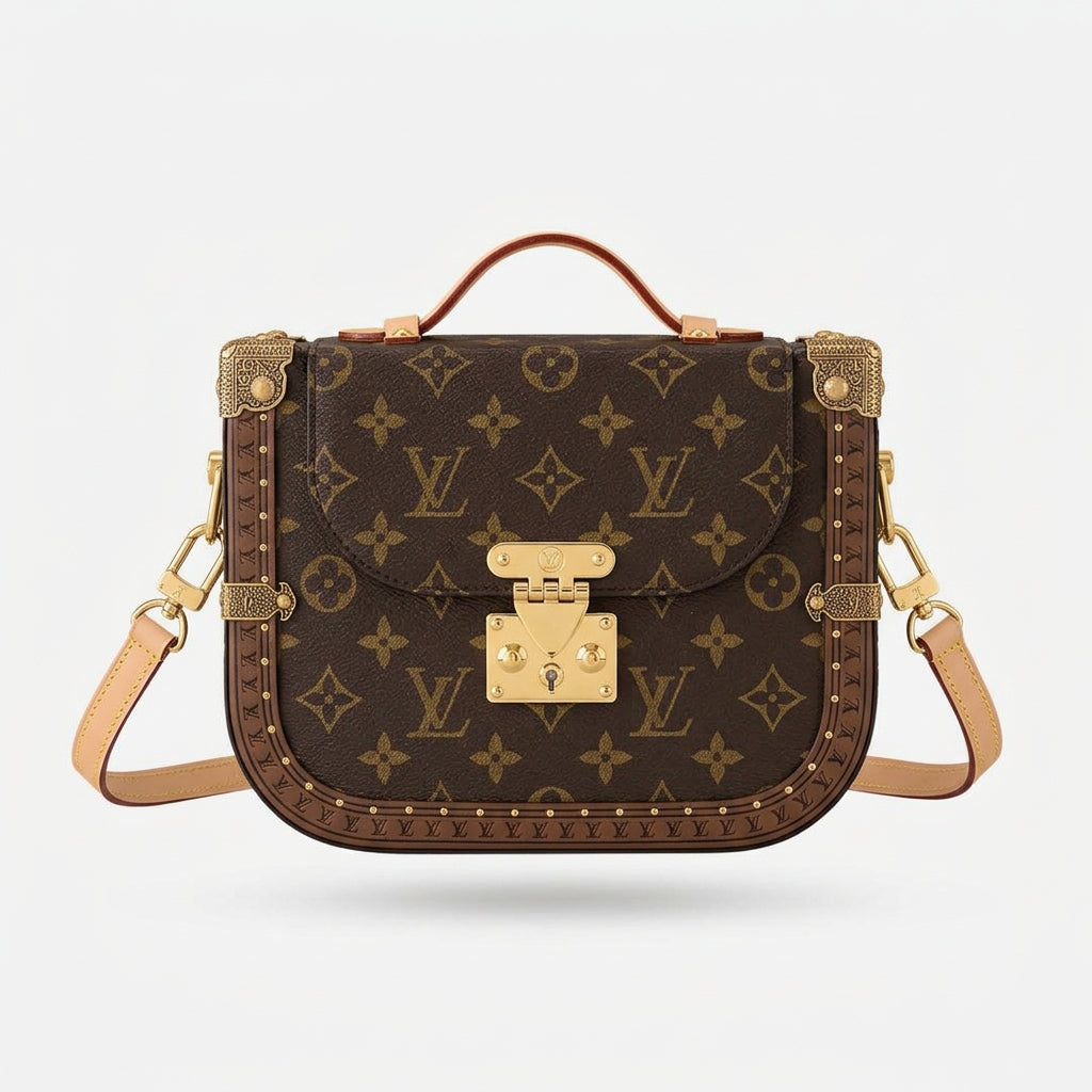 Louis Vuitton Monogram Trunk Montsouris Bag