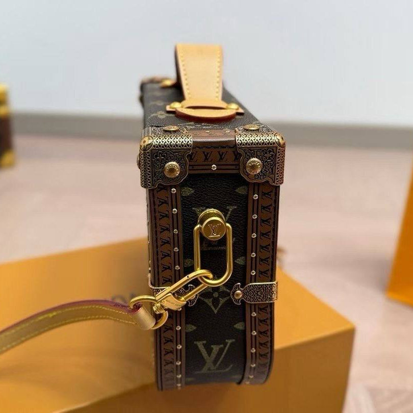 Louis Vuitton Monogram Trunk Montsouris Bag