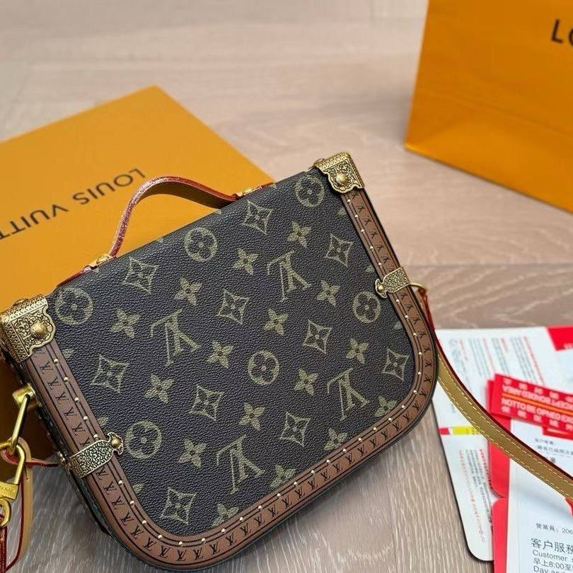 Louis Vuitton Monogram Trunk Montsouris Bag