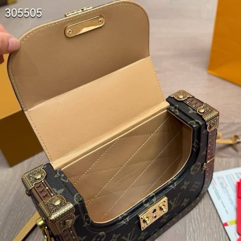 Louis Vuitton Monogram Trunk Montsouris Bag