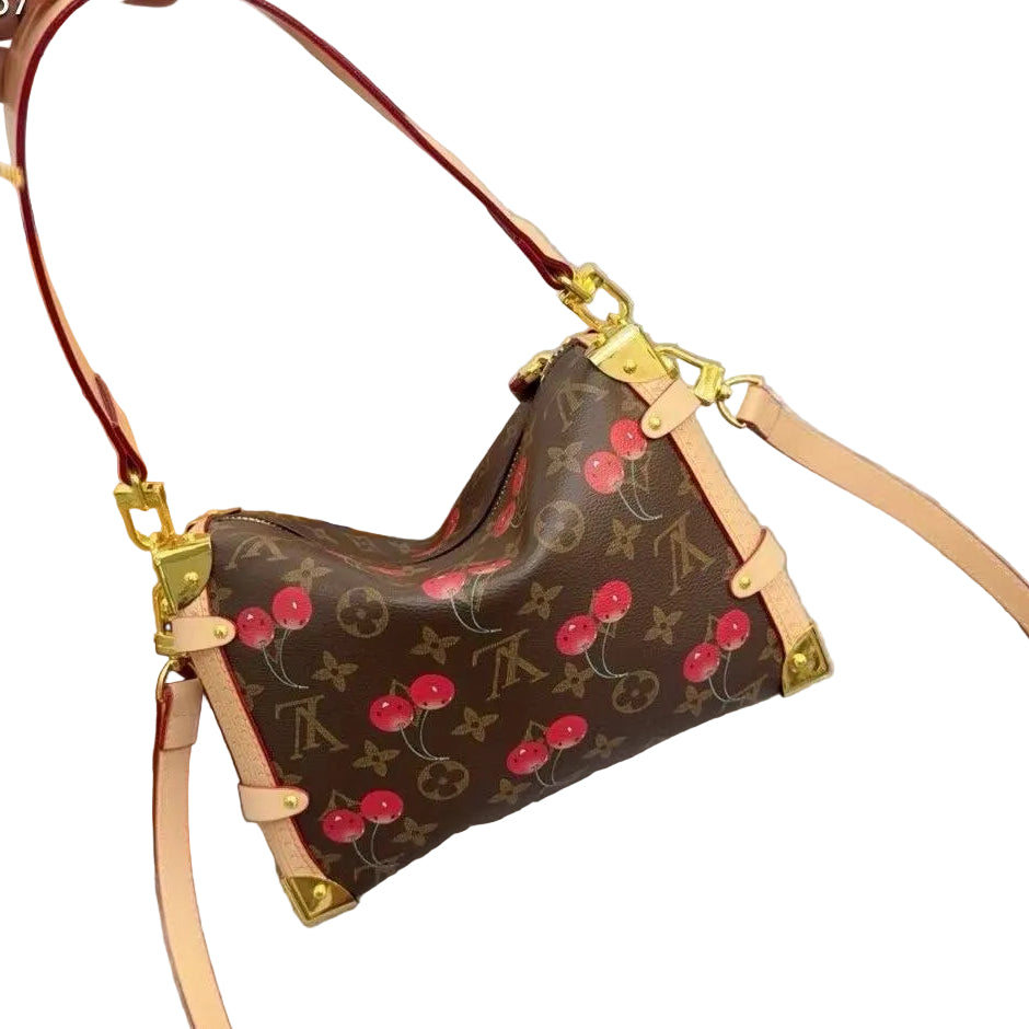 Louis Vuitton Petite Malle Cherry Monogram Trunk Bag 🍒✨👜