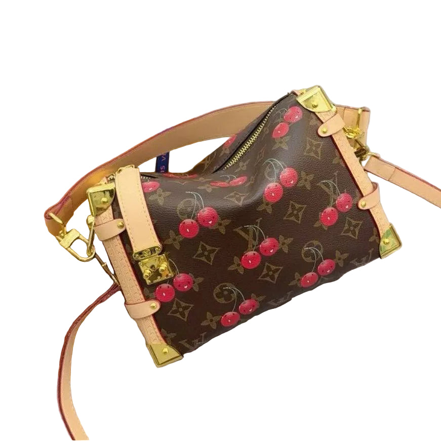 Louis Vuitton Petite Malle Cherry Monogram Trunk Bag 🍒✨👜