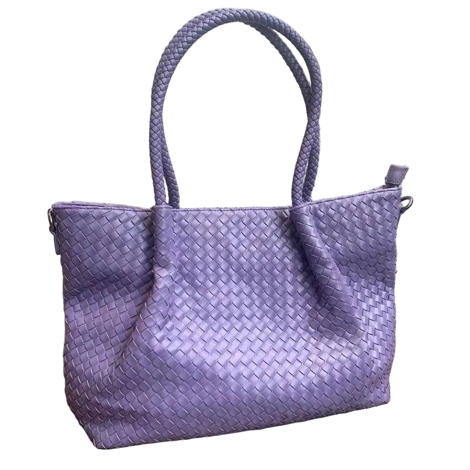 Bottega Style Rainbow Weave Bag 🌈👜✨