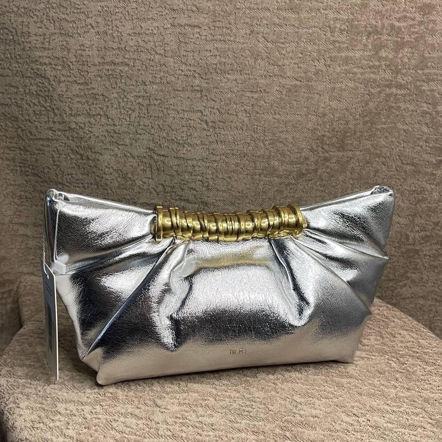 JW PEI: Shimmering Metallic Bag 💫 Silver & Gold Clutch