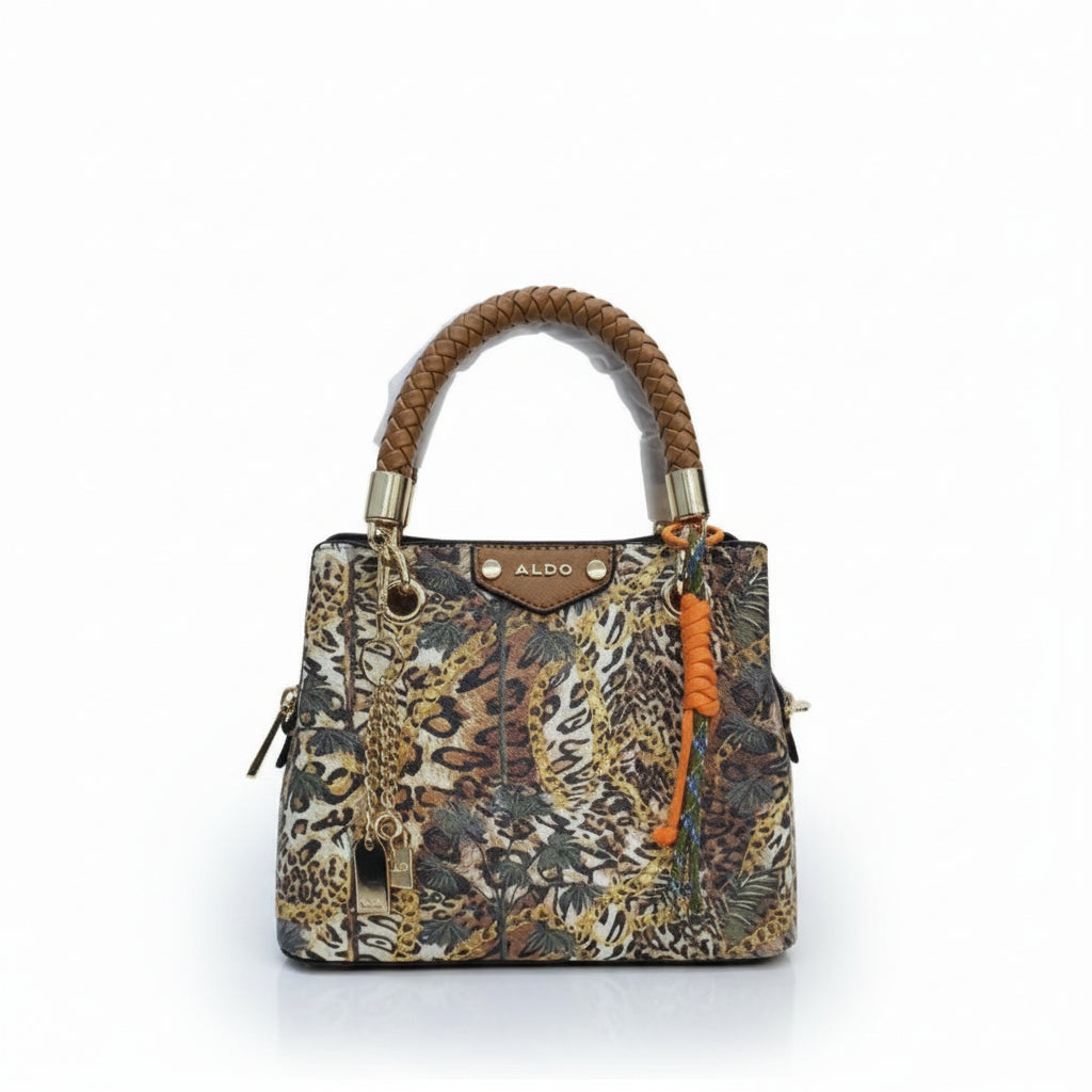 ALDO Crossbody Bag with Gold Medallions 💫