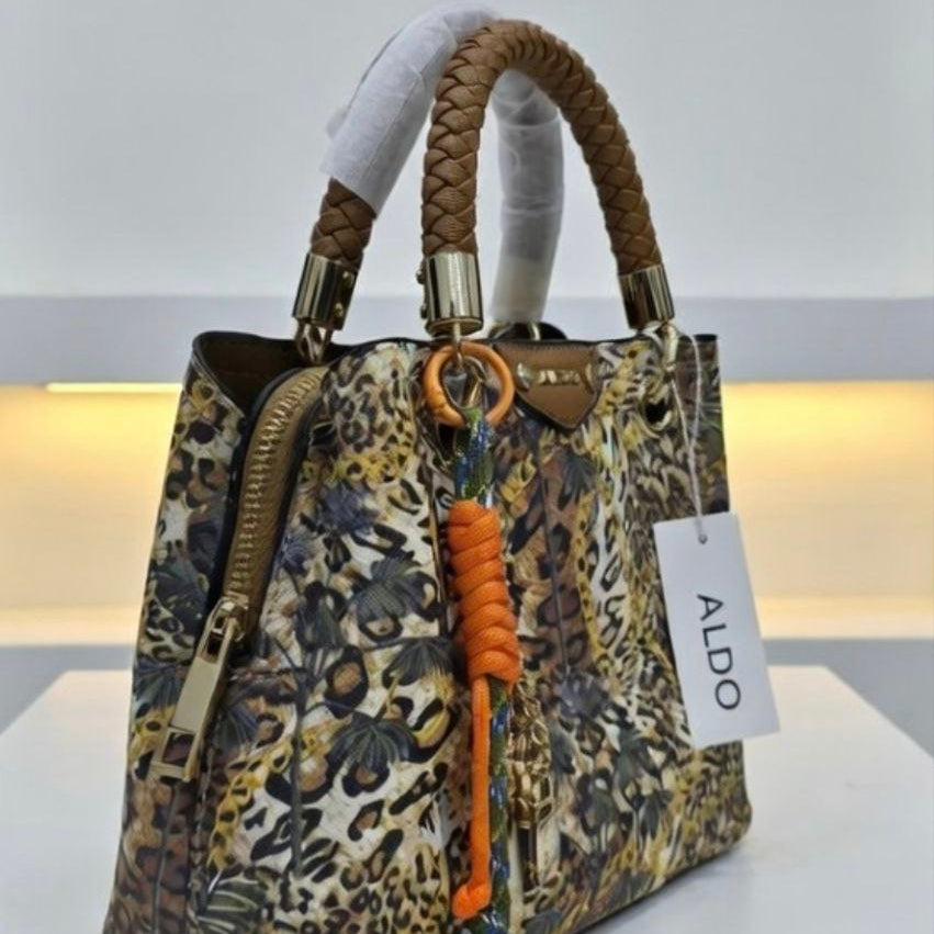 ALDO Crossbody Bag with Gold Medallions 💫
