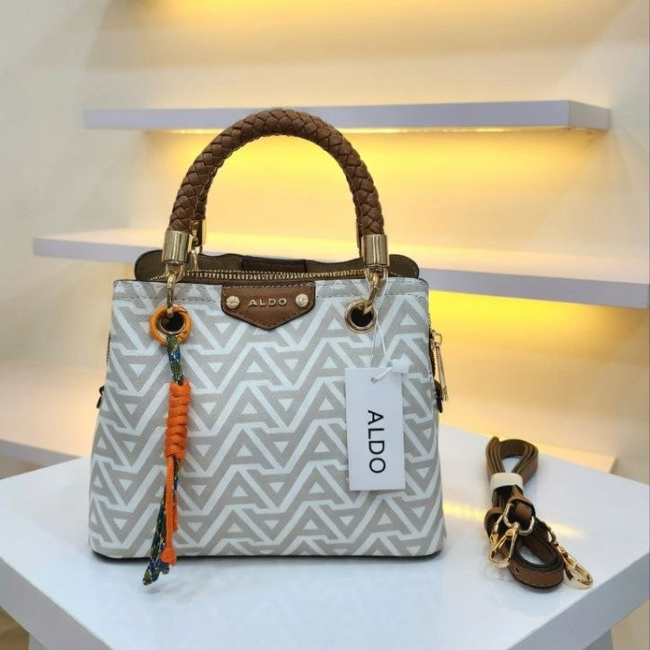 ALDO Crossbody Bag with Gold Medallions 💫